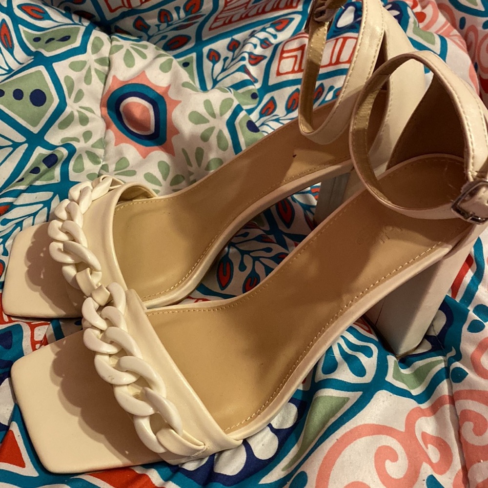 White heels